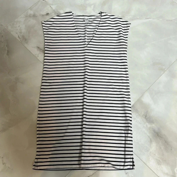 J Crew Stripe Dress - Picture 1 of 3
